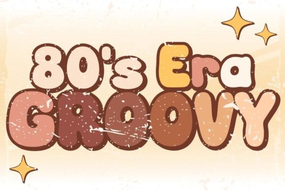 80s Era Groovy: The Perfect Typeface for Nostalgic Branding