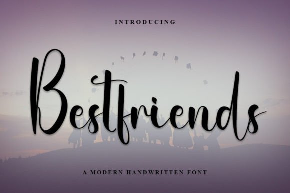 Bestfriends: The Handwritten Typeface for Warm Editorial Design