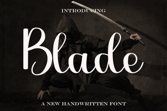 Blade: The Handwritten Typeface That Elevates Editorial Design