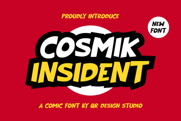 Cosmik Insident: The Script Amp Typeface for Modern Editorial Design