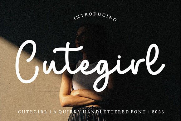 Cutegirl: The Quirky Script Font That Elevates Small Business Branding