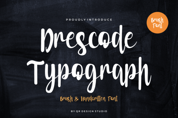 Drescode Typograph: A Sweet Handwritten Typeface for Romantic Branding