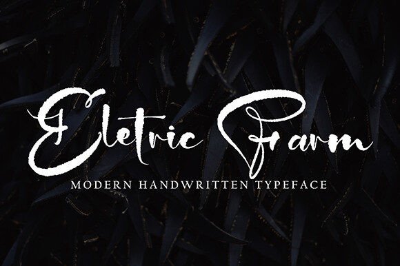 Eletric Farm: The Handwritten Typeface for Scroll-Stopping Campaigns