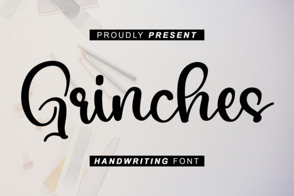 Grinches: The Festive Script Font for Handmade Holiday Crafts