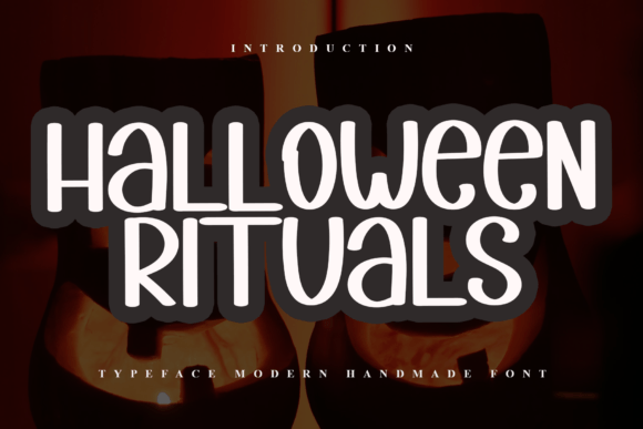 Halloween Rituals Typeface: A Festive Digital Typeface for Web Design