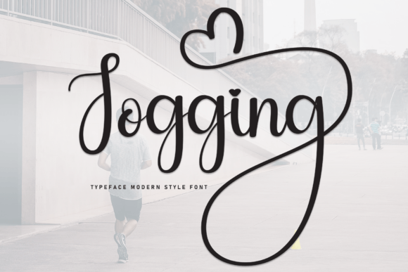Jogging: The Handwritten Display Font That Elevates Campaign Visuals