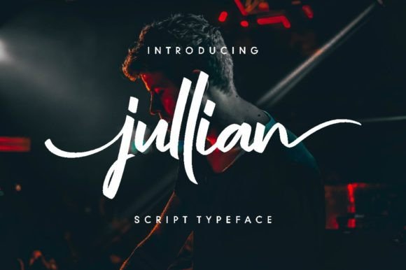 Jullian: The Modern Script Typeface for Authentic Brand Identity