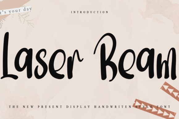 Laser Beam: The Handwritten Typeface That Elevates Editorial Design