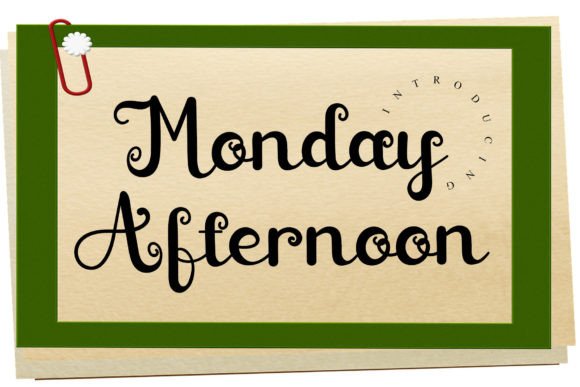 Monday Afternoon: The Premium Script Font for Scroll-Stopping Visuals
