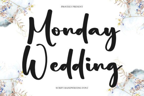 Monday Wedding: The Perfect Handwritten Font for Crafters and Sellers
