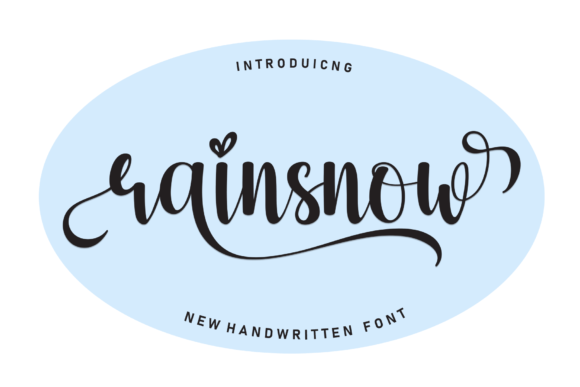 Rainsnow: The Elegant Script Font for Scroll-Stopping Visuals