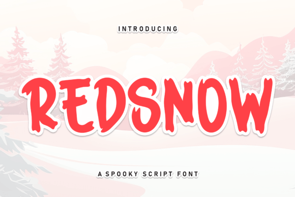 Redsnow: The Handwritten Typeface That Stops the Scroll