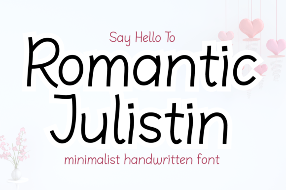 Romantic Julistin: The Handwritten Typeface for Elegant Web Design