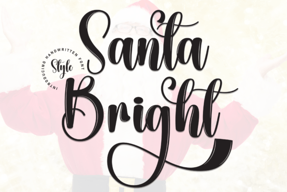 Santa Bright: The Creative Typeface for Seasonal Campaigns