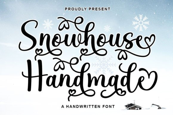 Snowhouse Handmade: The Modern Script Font for Digital Branding