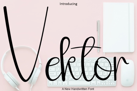 Vektor Typeface: A Modern Handwritten Font for Digital Branding