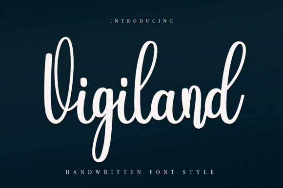 Vigiland: The Handwritten Typeface for Modern Web Design