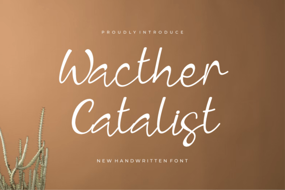 Wacther Catalist: The Elegant Typeface for Campaigns That Stand Out