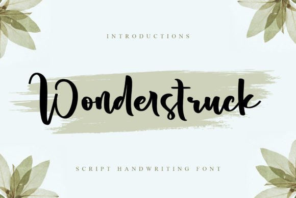 Wonderstruck: The Magical Handwritten Typeface for Elegant Branding